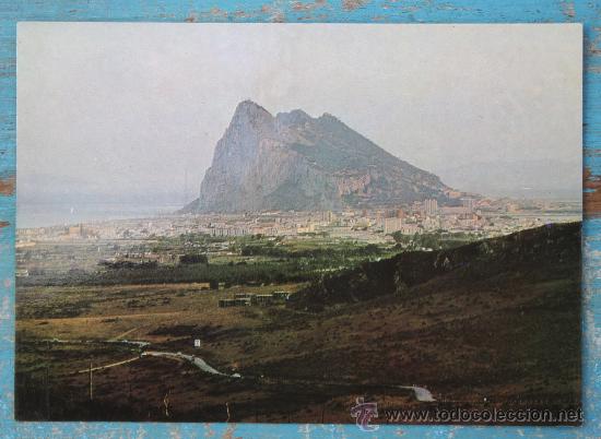 Postales: ANTIGUA POSTAL - LA LINEA DE LA CONCEPCION - VISTA PANORAMICA - POSTALES INMA N&ordm; 1 FOTO DORO - NO C