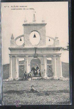 Postkarten: TARJETA POSTAL DE ALAJAR - CAMPANARIO DE LA PE&Ntilde;A. N&ordm; 8