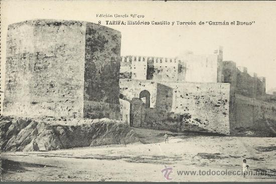 Postales: TARIFA CADIZ CASTILLO SIN ESCRIBIR - Foto 1