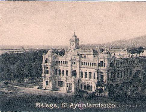 Postales: POSTAL ORIGINAL DECADA DE LOS 30. MALAGA. N&ordm; 816. VER TAMA&Ntilde;O Y EXPLICACION.