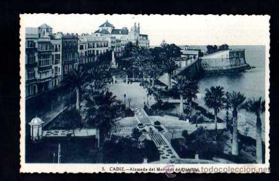 Postales: Postal Cadiz. No ciruclada. 1947