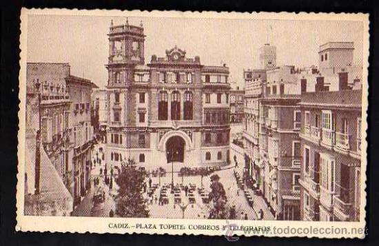 Postales: Postal Cadiz. No ciruclada. 1947