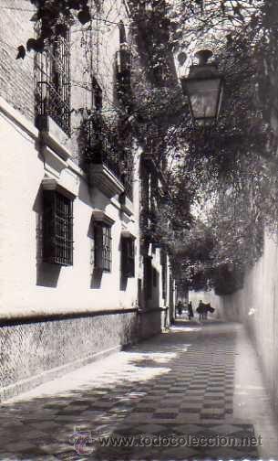 Postkarten: SEVILLA N&ordm; 177 BARRIO DE SANTA CRUZ CALLEJ&Oacute;N DEL AGUA ED. GARC&Iacute;A GARRABELLA