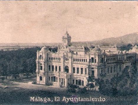 Postales: POSTAL ORIGINAL DECADA DE LOS 30. MALAGA. N&ordm; 816. VER TAMA&Ntilde;O Y EXPLICACION.