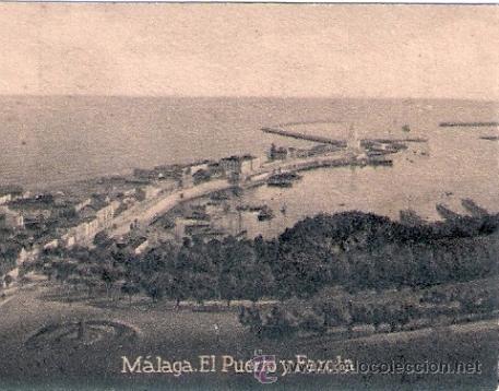 Postales: POSTAL ORIGINAL DECADA DE LOS 30. MALAGA. N&ordm; 823. VER TAMA&Ntilde;O Y EXPLICACION.