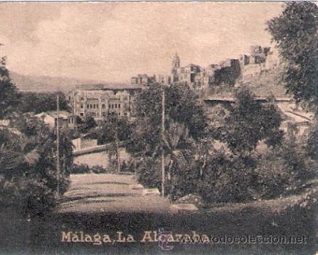 Postales: POSTAL ORIGINAL DECADA DE LOS 30. MALAGA. N&ordm; 827. VER TAMA&Ntilde;O Y EXPLICACION.