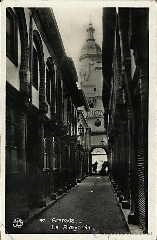 Postales: GRANADA.LA ALCAYCERIA - Foto 1