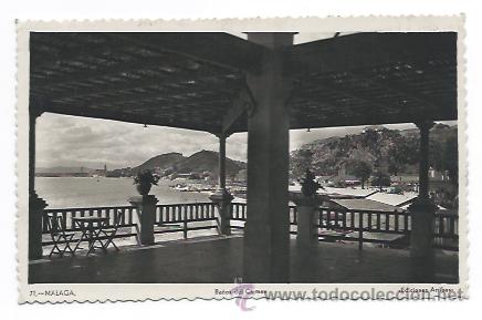 Postales: MALAGA. BA&Ntilde;OS DEL CARMEN. (ED. ARRIBAS, 71)