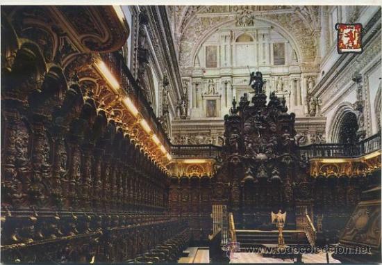 Postales: POSTAL DE CORDOBA - SILLERIA DEL CORO- MEZQUITA    P-ANCOR-564