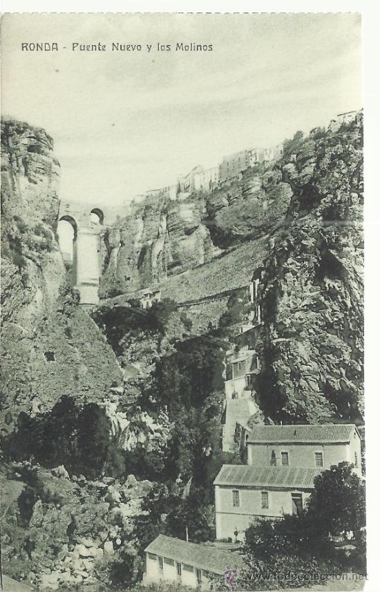 Postales: MALAGA RONDA PUENTE NUEVE SIN ESCRIBIR