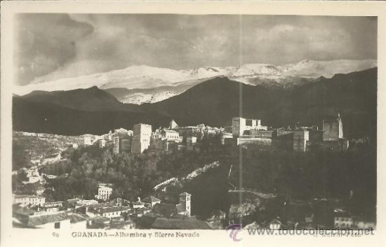Postales: GRANADA ALHAMBRA  SIN ESCRIBIR - Foto 1