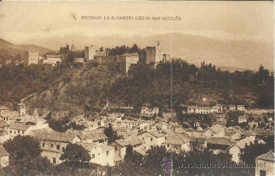Postales: GRANADA ALHAMBRA  SIN ESCRIBIR - Foto 1