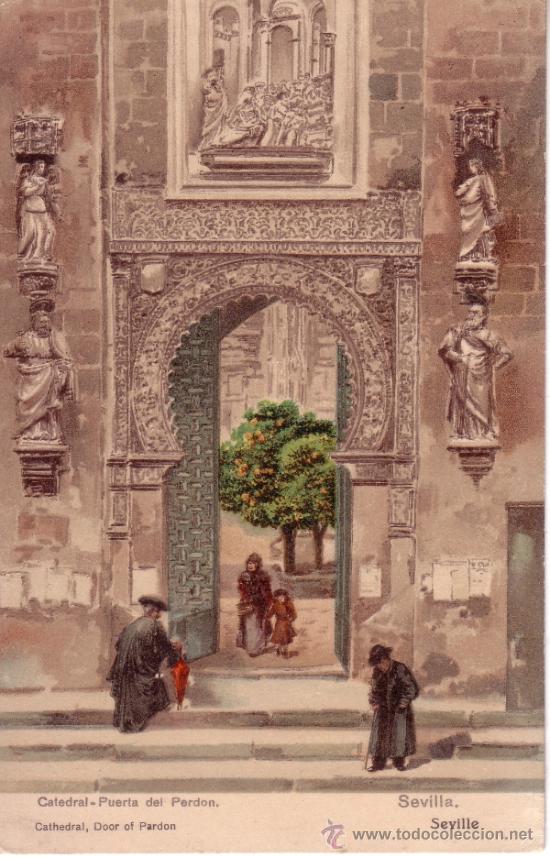 Postales: SEVILLA - PUERTA DEL PERDON - Foto 1