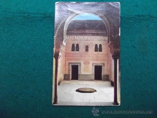 Postales: GRANADA-V7- ESCRITA-N&ordm;8008-ALHAMBRA-FACHADA DEL CUARTO DE COMAREX-1960