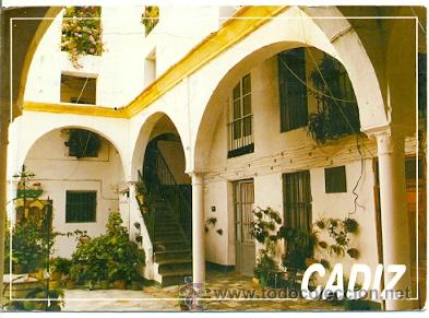 Postales: 7-esp1697. Postal Cadiz. Patio T&iacute;pico