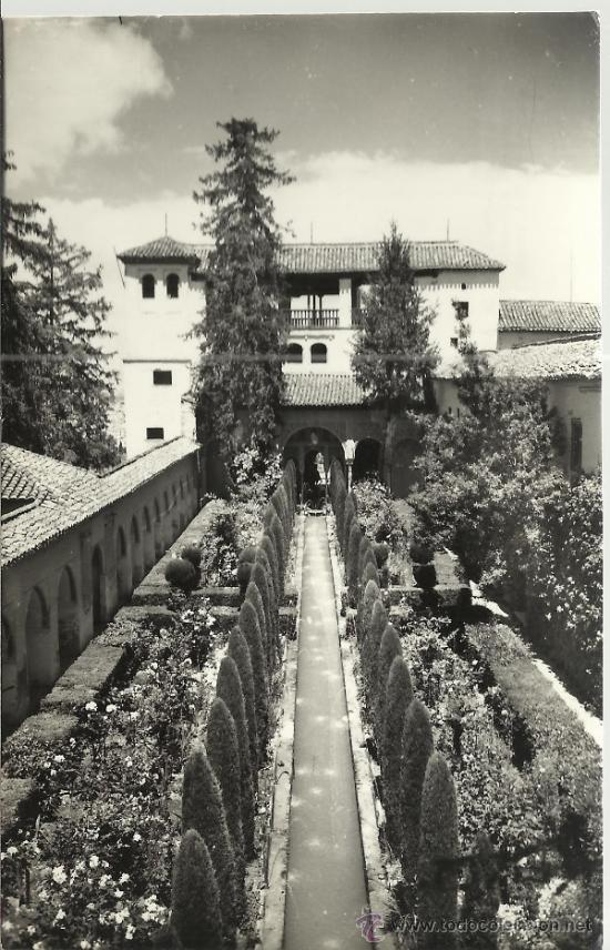 Postales: GRANADA GENERALIFE SIN ESCRIBIR - Foto 1