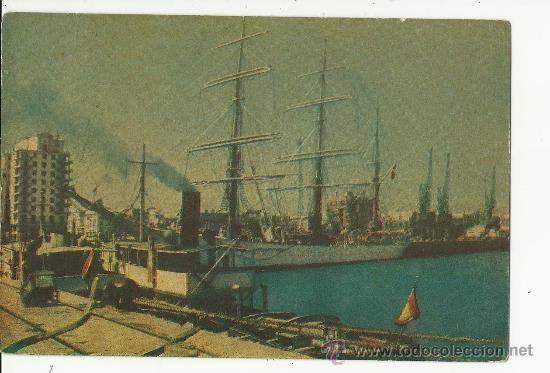 Postales: Cadiz muelle y vista parcial