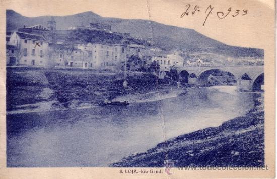 Postales: GRANADA - LOJA - RIO GENIL - Foto 1