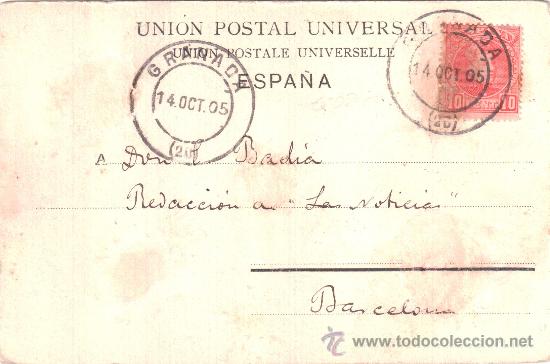 Postales: Postal de Granada. Cuevas di Gitanos - Foto 2