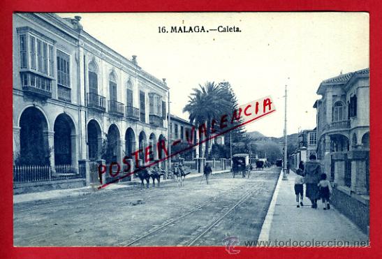 Postales: POSTAL MALAGA, CALETA,   P73142