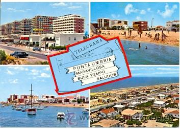 Postales: 7-esp1707. Postal Huelva. Punta Umbria - Foto 1