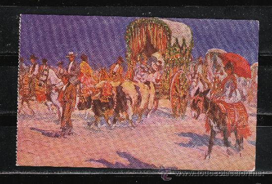 Postales: ROMERIA DEL ROCIO. POSTAL DE M. BERTUCHI