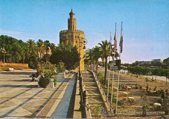 Postales: SEVILLA, TORRE DEL ORO - EDICIONES DAVID - SIN CIRCULAR - Foto 1