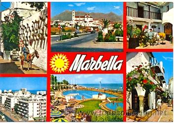 Postales: 7esp-1642. Postal M&aacute;laga. Marbella - Foto 1