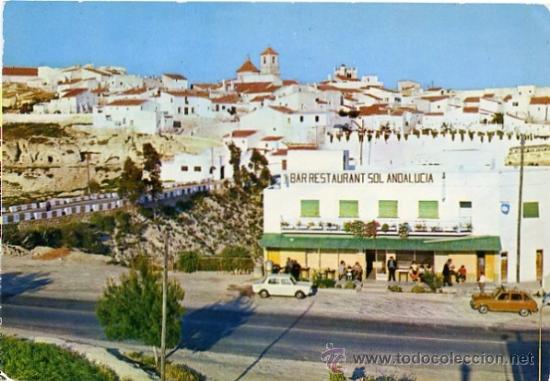 Postales: ENTRADA A SORBAS ALMER&Iacute;A RESTAURANTE SOL DE ANDALUC&Iacute;A