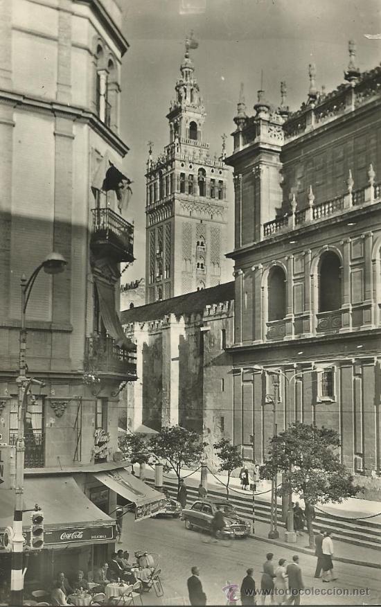 Postales: SEVILLA.-LA GIRALDA.-HELIOTIPIA ARTISTICA ESPA&Ntilde;OLA N&ordm; 80