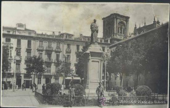 Postales: GRANADA.- PLAZA DE BILBAO