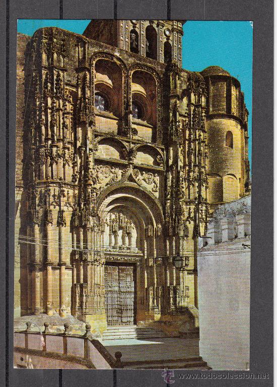 Postales: 2.009.- ARCOS DE LA FRONTERA. PARROQUIA DE SANTA MAR&Iacute;A. FACHADA PRINCIPAL