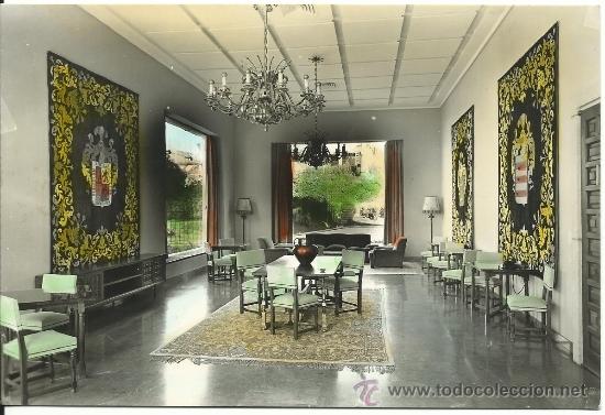 Postales: CORDOBA.-PARADOR DE LA ARRUZAFA SALON DE LECTURA.-EDICIONES ARRIBAS