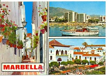 Postales: 7-esp1655. Postal M&aacute;laga. Marbella. - Foto 1