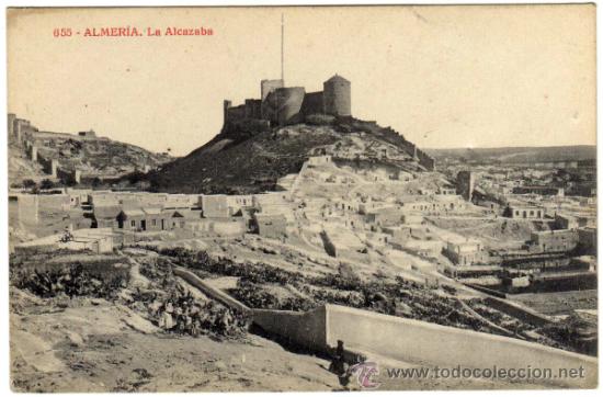 Postcards: BONITA POSTAL - ALMERIA - LA ALCAZABA