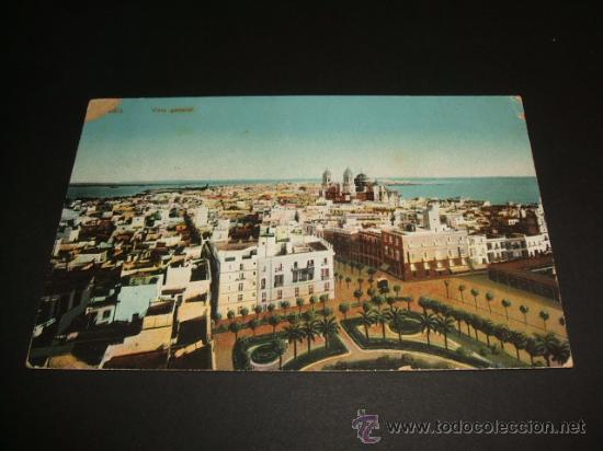 Postales: CADIZ VISTA GENERAL - Foto 1
