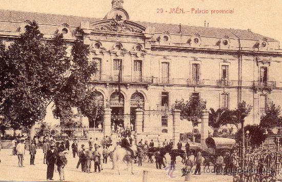 Postales: Jaen. 29.- Palacio provincial. Fot. Casta&ntilde;eira