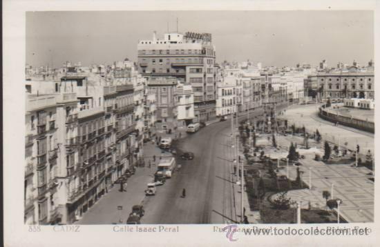 Postales: Cadiz.- Calle Isaac Peral. - Foto 1