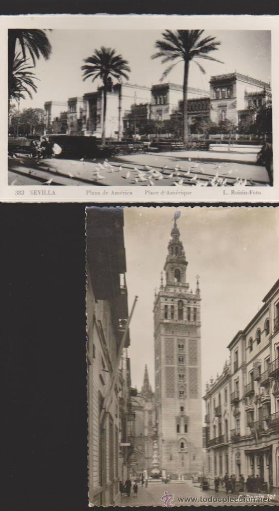 Postales: Sevilla.- Lote de 2 postales. - Foto 1