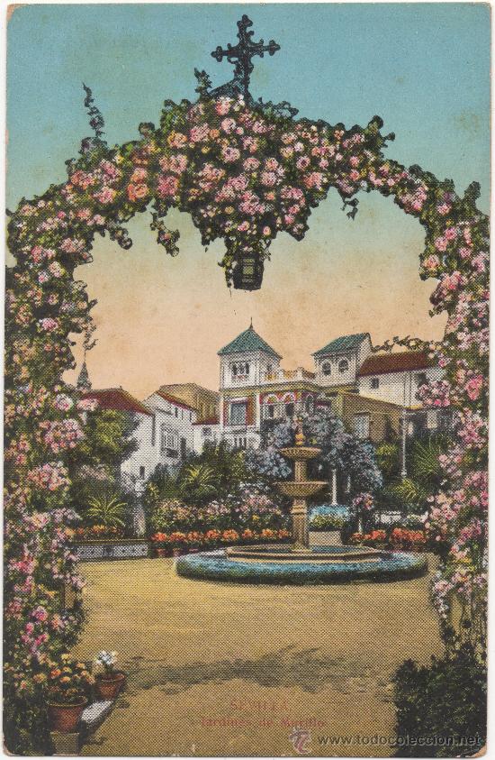 Postales: SEVILLA.- JARDINES DE MURILLO. - Foto 1