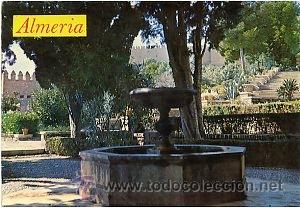 Postales: Almer&iacute;a n&ordm; 1028 - Alcazaba - Jardines - Colecci&oacute;n Universal