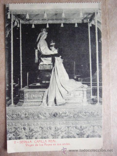 Postales: SEVILLA.  CAPILLA REAL.  N&ordm; 2.   THOMAS. - Foto 1