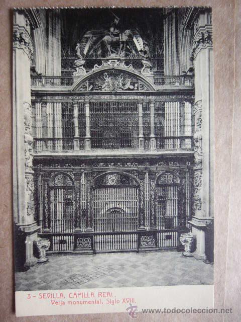 Postales: SEVILLA.  CAPILLA REAL.  N&ordm; 3.   THOMAS. - Foto 1