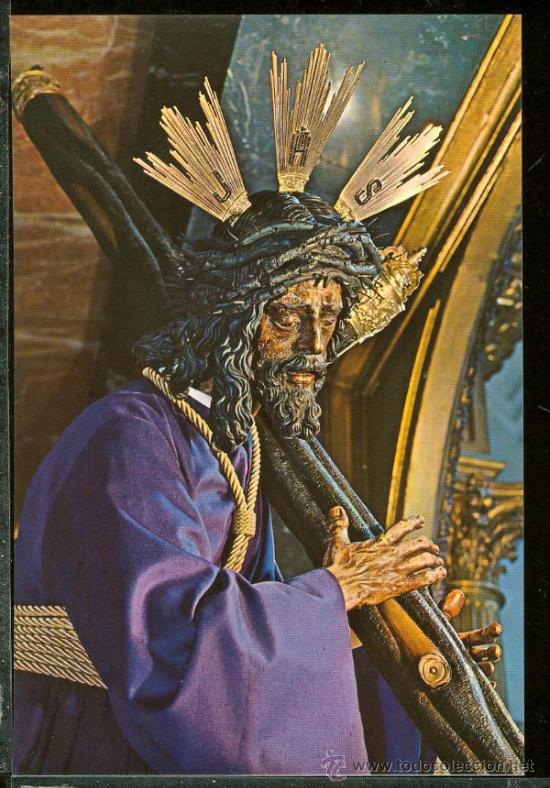 Postales: SEMANA SANTA DE SEVILLA .POSTAL DE NTRO. PADRE JESUS DEL GRAN PODER. SIN CIRCULAR - Foto 1