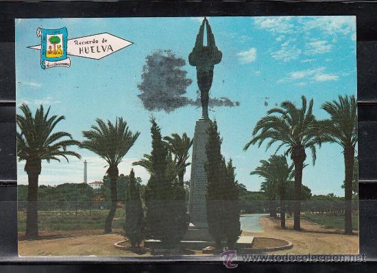 Postales: HUELVA. MONUMENTO AL PLUS ULTRA - Foto 1
