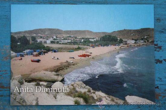 Postales: ANTIGUA POSTAL DE  AGUA AMARGA - ALMERIA - PLAYA - NO CIRCULADA