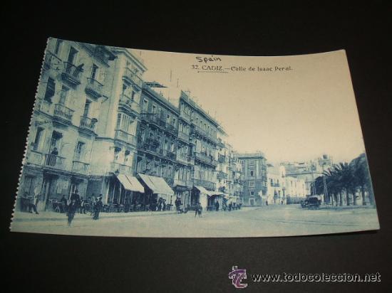 Postales: CADIZ CALLE ISAAC PERAL - Foto 1