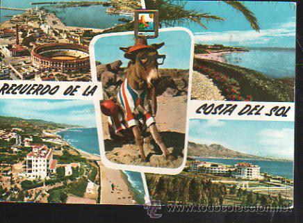 Cartes Postales: TARJETA POSTAL DE LA COSTA DEL SOL - VISTA PARCIAL. PLAYA DE SANTA ANA. N&ordm; 111