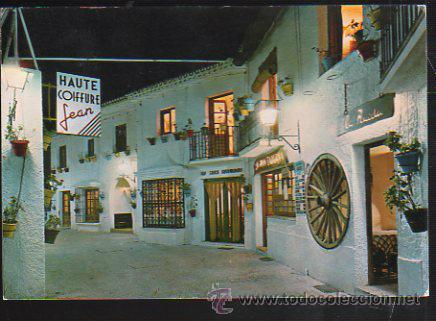 Postales: TARJETA POSTAL DE TORREMOLINOS - LA NOGALERA. CALLE TIPICA. BARRIO ANDALUZ. 1170. BEASCOA