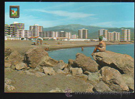 Postkarten: TARJETA POSTAL DE TORRE DEL MAR - PLAYA Y VISTA PARCIAL. N&ordm; 19. DOMINGUEZ
